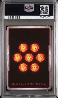 Ssg Goku, Dvn Rstrnt 2022 Dragon Ball Super Card Game Realm Of The God PSA 10 - Image 2