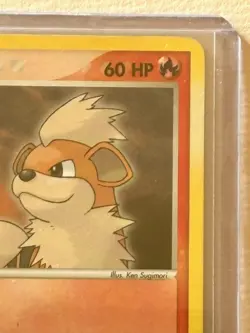 Growlithe 64/112 FireRed & LeafGreen Reverse Holo 2004 Pokemon Card - Image 4