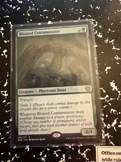 BLOATED CONTAMINATOR 159 PHYREXIA: ALL WILL BE ONE MAGIC: THE GATHERING NM/M - Image 1