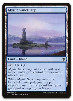 Mystic Sanctuary #247 (NM) Throne of Eldraine ELD Magic MTG - Image 1