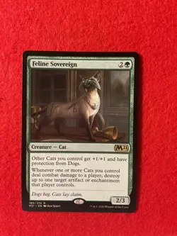 Feline Sovereign - Core Set 2021 - Magic the Gathering - MTG - Image 1