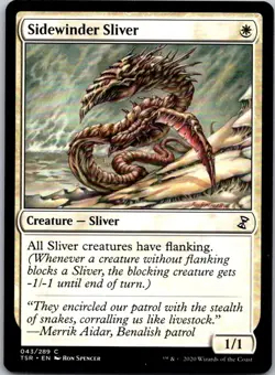 Magic the Gathering Sidewinder Sliver Time Spiral Remastered x1 MTG - Image 1