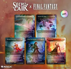 Secret Lair x FINAL FANTASY: Game Over - Rainbow FOIL Edition (SLD) - Image 1