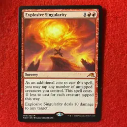 Explosive Singularity - Kamigawa: Neon Dynasty - Magic the Gathering - MTG - Image 1