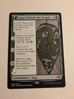 Jugan Defends the Temple X1 NEO MTG Kamigawa: Neon Dynasty - Image 1