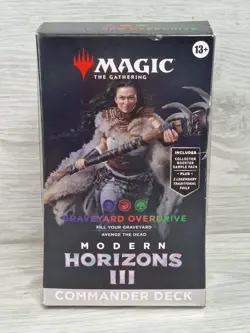 MTG Modern Horizons 3 - Graveyard Overdrive Commander Deck - New/Sealed - Image 1