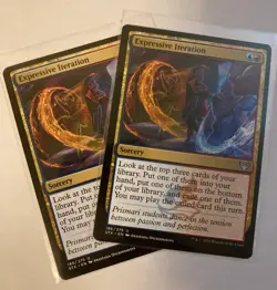 MTG Expressive Iteration 2X Strixhaven: School of Mages 186/275 Regular Uncommon - Image 1