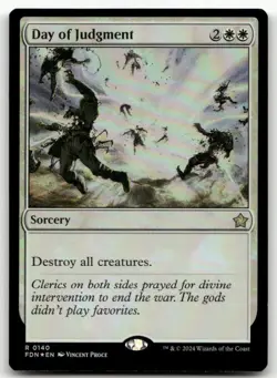 Day of Judgment #140 (Foil) (NM) Foundations FDN Magic MTG - Image 1