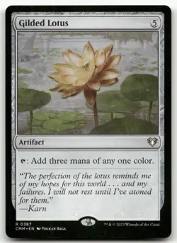 Gilded Lotus #387 (NM) Commander Masters CMM Magic MTG - Image 1