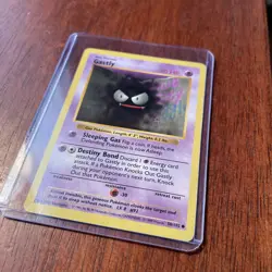 Gastly 50/102 - 1st Edition shadowless Base Set Pokemon TCG - Image 2