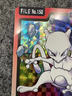 Mewtwo 150 Pokemon Card Carddass Japanese Nintendo BANDAI 1997 EX - Image 4