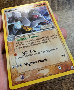 Machoke - 39/92 - Pokemon: Legend Maker (2006) - Reverse Holo Stamped - Holo NM - Image 3