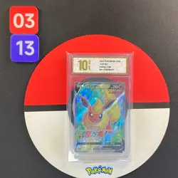 PTCG Pokemon Card S-Chinese Sword & Shield cs4ac 136 Flareon V SR Grade10 - Image 1
