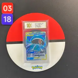Magikarp & Wailord GX CSM2aC 005/150 RR Full Art Holo Chinese Pokemon Grade10 - Image 1