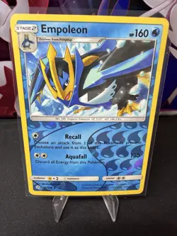 Empoleon 56/236 Holo Rare NM Unified Minds Pokemon Card Clean Copy - Image 2