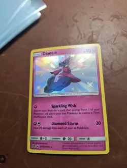 Diancie SV36/SV94 Pokemon TCG Hidden Fates Shiny Vault Baby Shiny Rare NM - Image 2