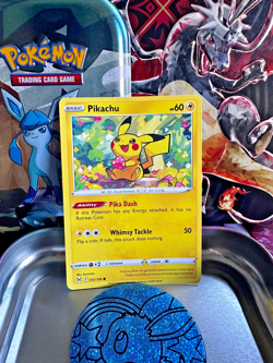 Pokemon TCG Pikachu 052/196 NM Lost Origin love heart valentine's day - Image 1