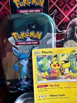 Pokemon TCG Pikachu 052/196 NM Lost Origin love heart valentine's day - Image 2