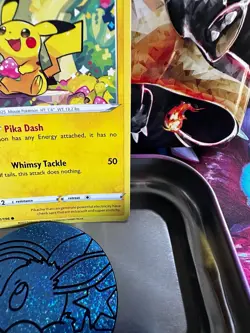 Pokemon TCG Pikachu 052/196 NM Lost Origin love heart valentine's day - Image 4