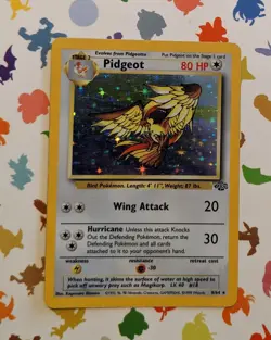 Pokemon TCG Pidgeot 08/64 Jungle Set Holo WOTC Unlimited English 1999 - Image 1