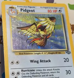 Pokemon TCG Pidgeot 08/64 Jungle Set Holo WOTC Unlimited English 1999 - Image 4