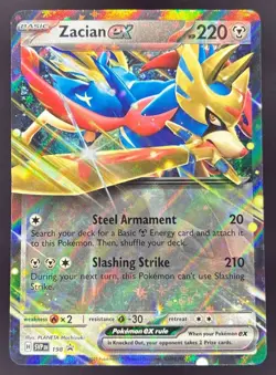 2023-25 Pokemon Gaming SV Black Star Promos - SVP EN Zacian ex #198 - Image 1