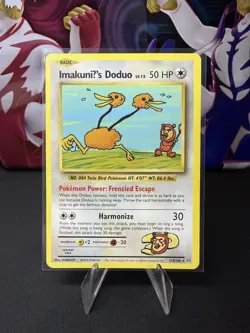 Imakuni’s Doduo 112/108 XY Evolutions Pokemon Card NM Rare Funny Card - Image 1