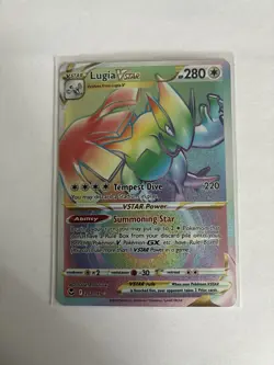 Pokemon Lugia VSTAR 202/195 Silver Tempest Secret Rare Full Art Holo 280 HP - Image 1