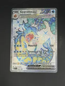 Gyarados ex 225/198 Tera Full Art Secret Rare Pokemon SV1 NM/M Near Mint - Image 1
