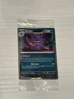 Pokemon Perfect Order - Gengar #50 GAMESTOP EXCLUSIVE PROMO SEALED ** - Image 3