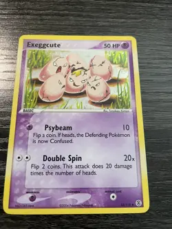 Exeggcute - 33/112 Holo Uncommon EX Fire Red Leaf Green - Pokemon Card - Image 2