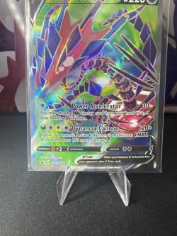 Eternatus V SWSH044 Black Star Promo Full Art Holo Pokemon Card NM Grade Worthy! - Image 3