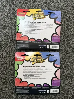 2 x Pokemon TCG Ascended Heroes Tech Sticker Collection | Gastly & Charmander - Image 2