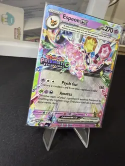 Espeon EX 034/131 Prismatic Evolutions STAMPED Promo SEALED Pokemon 2025 - Image 2