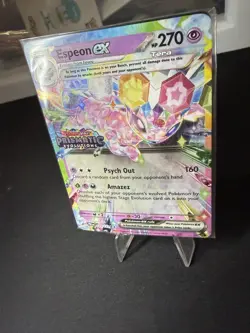 Espeon EX 034/131 Prismatic Evolutions STAMPED Promo SEALED Pokemon 2025 - Image 4
