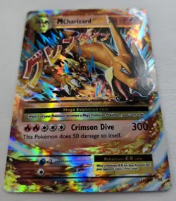POKEMON TCG M CHARIZARD EX (ULTRA RARE) 13/108 XY EVOLUTIONS + - Image 2