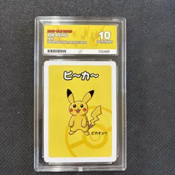 Pokemon Pikachu TCG Old Maid 2019 Ace Gem Mint 10 - Image 1