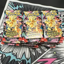 [LOT OF 60] Pokemon Ascended Heroes Mega Evolution Booster Pack - Image 1