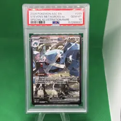 2026 POKEMON ASC SPECIAL ILLUSTRATION RARE #289 STEVEN'S METAGROSS EX PSA 10 - Image 1