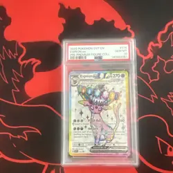 2025 POKEMON SVP PROMO #175 ESPEON EX PSA 10 W/ INCREDIBLY UNIQUE CERT LEET42069 - Image 1