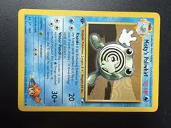Misty’s Poliwhirl 1st Edition Gym Heroes 53/132 WOTC Vintage Pokemon VLP! - Image 1