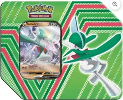 Pokemon TCG Hidden Potential Tin Gallade V, 5 Booster Packs, New Sealed - Image 1