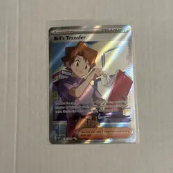 Bill's Transfer 194/165 Sv: Scarlet & Violet 151 Ultra Rare Pokemon. Pk001007 - Image 1