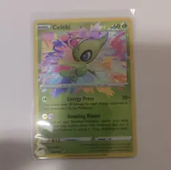 Celebi Amazing Rare 009/185 Pokemon Vivid Voltage NM - Image 1