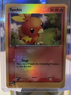 Pokemon - Torchic - Ruby & Sapphire 74/109 - Reverse Holo - MP - Image 1