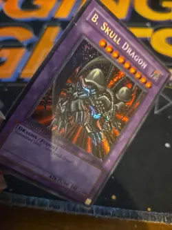 Yugioh B. Skull Dragon Reverse Holo ERROR BPT-006 Secret Rare Limited Edition MP - Image 5
