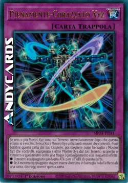 PIENAMENTE-CORAZZATO XYZ (Full-Armored Xyz) Ultra R • MP24 IT241 • 1Ed • Yugioh! - Image 1