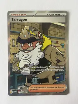 Tarragon Full Art Trainer 116/088 Perfect Order NM Pokemon Card TCG - Free Ship - Image 1