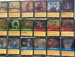 Disney Lorcana 125+ Cold Foil Lot - C/UC - First Chapter, Floodborn, Inklands+ - Image 4