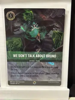 Disney Lorcana TCG We Don't Talk About Bruno (Enchanted) 213/204 - Image 1